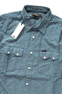 Koszule męskie - KOSZULA MĘSKA LEE REFINED RIDER FROST BLUE L852TBMJ 112122539 - Lee - miniaturka - grafika 1