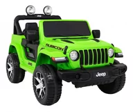 Pojazdy elektryczne dla dzieci - Pojazd Jeep Wrangler Rubicon Zielony PA.DK-JWR555.ZIE - miniaturka - grafika 1