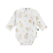 Body dla niemowląt - Body niemowlęce z długim rękawem 50 Sarenki - miniaturka - grafika 1