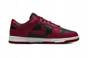 Sneakersy damskie - Buty damskie Nike Dunk Low Next Nature sneakersy modne czarno-bordowe 36,5 - miniaturka - grafika 1