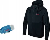 Kurtki rowerowe - Bosch Bosch Heat+Jacket GHH 12+18V Solo size 3XL, work clothing black, without battery and charger - miniaturka - grafika 1
