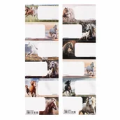 Zabawki kreatywne - NAKLEJ NA ZESZYT HORSES STK PB A 25 25/2500 - miniaturka - grafika 1
