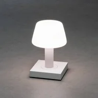 Lampy ogrodowe - Konstsmide Lampa stołowa LED Monaco zewnętrzna, biała - miniaturka - grafika 1