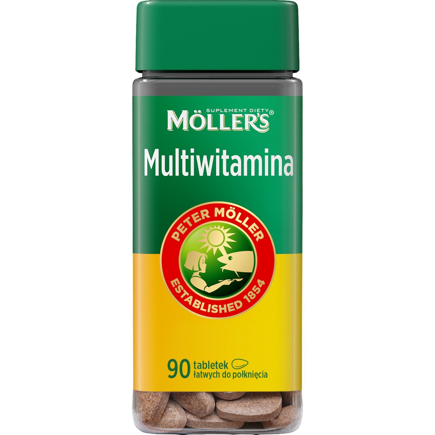 Mollers Multiwitamina Tabletki, 90 szt.