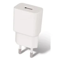 Ładowarki do telefonów - Setty Ładowarka sieciowa USB 2,4A biała 197844 - miniaturka - grafika 1