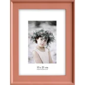 Ramki na zdjęcia - Pomarańczowa ramka ścienna Styler Malaga, 22x28 cm - miniaturka - grafika 1