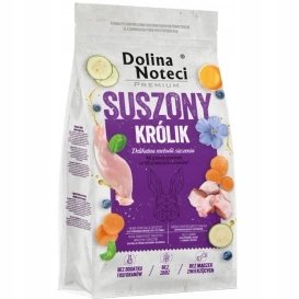 Karma dla psa suszona DOLINA NOTECI Premium Królik 9 kg