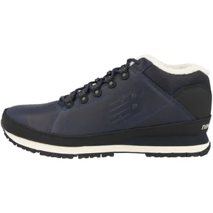 New Balance Buty zimowe męskie skórzane i tekstylne niebieskie Rozmiar: 9 - Buty zimowe męskie - miniaturka - grafika 1