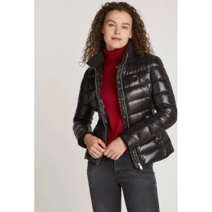 Tommy Jeans Puchowa kurtka Slim Fit - Kurtki damskie - miniaturka - grafika 1