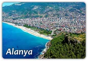 Magnesy - ALANYA - Linia brzegowa - Magnes na lodówkę - miniaturka - grafika 1