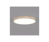 Lampy sufitowe - LED Łaz. lampa z czujnikiem NIVERA LED/12W/230V IP54 śr. 22,5 cm biały + pilot - miniaturka - grafika 1