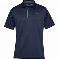 Koszulki męskie - Under Armour koszulka z krótkim rękawem koszulka polo męska Tech, niebieski, SM 1290140 - miniaturka - grafika 1