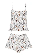 Piżamy damskie - Piżama Dogs - miniaturka - grafika 1