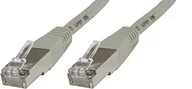 Patchcordy - MicroConnect RJ-45/RJ-45 kat.6 S/FTP Szary 3m B-SFTP603 - miniaturka - grafika 1