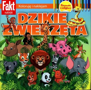 Dzikie Zwierzęta Fakt Naklejki - Czasopisma - miniaturka - grafika 1