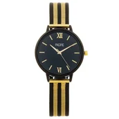 Zegarki damskie - Czarny damski zegarek PACIFIC X6172-05 - miniaturka - grafika 1