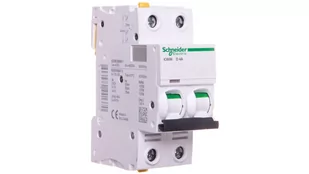 Schneider Electric Wyłącznik nadprądowy iC60N 2P D4 6kA A9F05204 - Bezpieczniki elektryczne - miniaturka - grafika 1