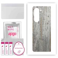 Szkła hartowane na telefon - Folia naklejka skórka strukturalna na TYŁ do Samsung Galaxy Z Fold5 -  Beton Złote Paski - apgo SKINS - miniaturka - grafika 1