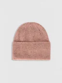 Czapki damskie - Damska czapka zimowa Outhorn OTHWAW24ACAPF474 - różowa - miniaturka - grafika 1
