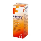 Leki na alergię - Fenistil Krople doustne 1mg/ml - 20ml - miniaturka - grafika 1