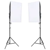 Lampy studyjne - vidaXL Profesjonalne lampy studyjne, 2 szt., 40x60 cm - miniaturka - grafika 1