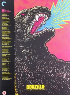 Godzilla Box: Filmy z lat 1954-1975 (Criterion Collection) Godzilla / Godzilla kontratakuje / King Kong kontra Godzilla / Godzilla kontra Mothra / G.. - Fantasy Blu-Ray - miniaturka - grafika 1