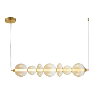 Lampa wisząca DAPHNE AMBER 40W - Lampy sufitowe - miniaturka - grafika 1