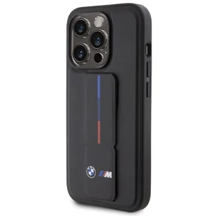 Etui BMW BMHCP15X22GSLK iPhone 15 Pro Max 6.7" czarny/black hardcase Grip Hot Stamp - Etui i futerały do telefonów - miniaturka - grafika 2