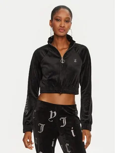 Juicy Couture Bluza Tasha JCWCT24305 Czarny Slim Fit - Bluzy damskie - miniaturka - grafika 1