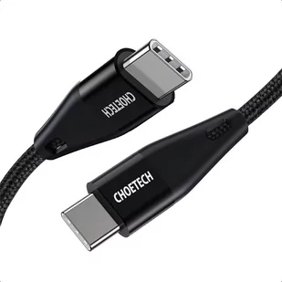 Choetech kabel przewód USB Typ C - USB Typ C Power Delivery 60W 2m czarny (XCC-1004-BK) - Kable USB - miniaturka - grafika 1