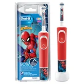 Szczoteczki do zębów dla dzieci - Braun Oral-B Kids D100 Spiderman - miniaturka - grafika 1