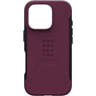 Etui i futerały do telefonów - UAG Civilian Magsafe do iPhone 16 Pro bordeaux - miniaturka - grafika 1