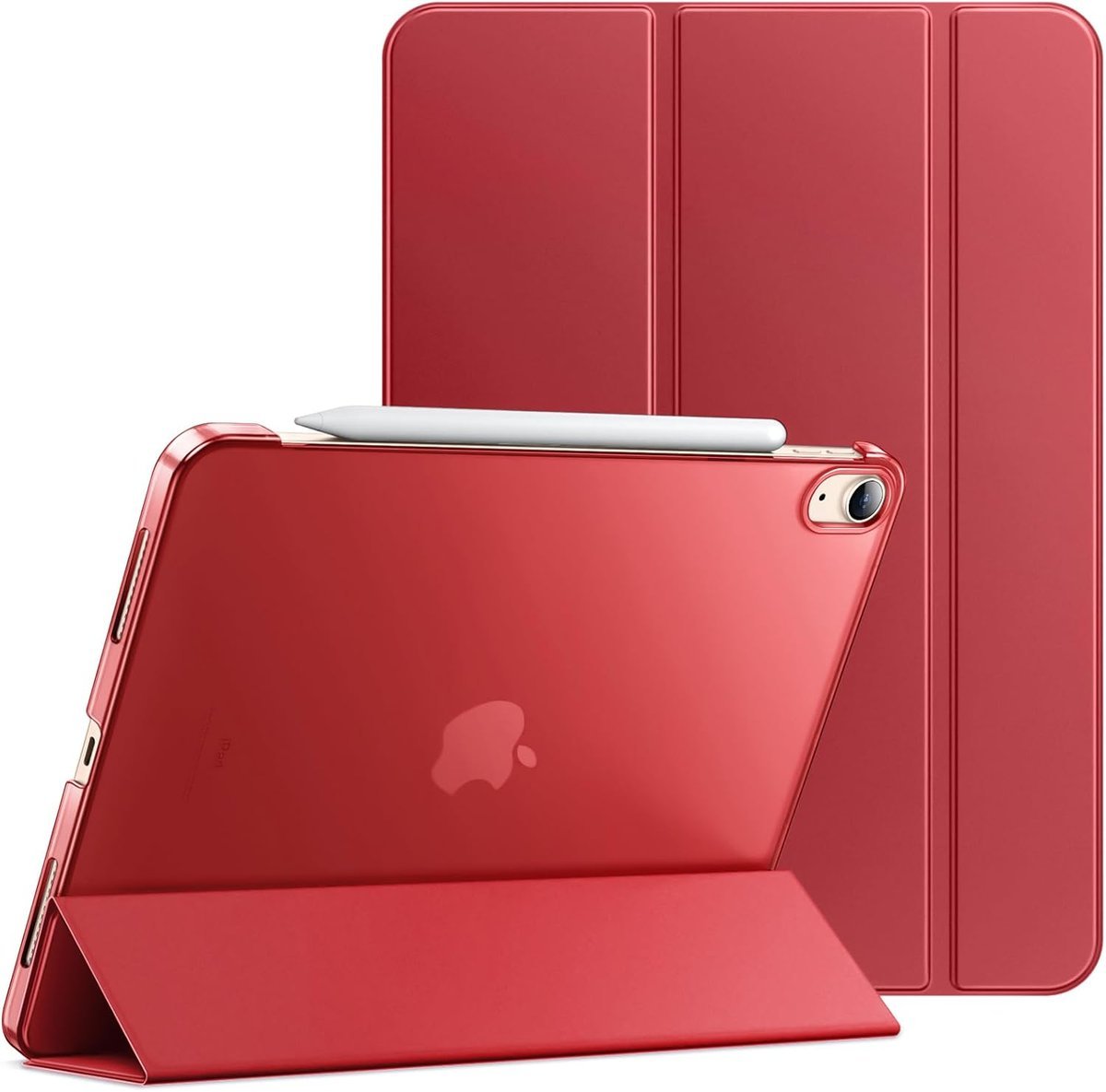 JETech Etui dla iPad Air 11 Cala M4/M3/M2 (2026/2025/2024), iPad Air 5./4. (2022/2020 Model, 10,9 Cala), Smukła Stojak Twardy tył Pokrowiec z Funkcj..