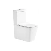 Miski WC - Mexen Cube kompakt wc z deską wolnoopadającą, biały - miniaturka - grafika 1