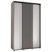 Szafy - Szafa przesuwna wysoka Lanko 1 150 głębokość 45 cm wysokość 235,2 cm - miniaturka - grafika 1