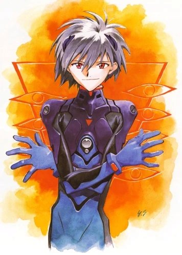 Plakat Anime Neon Genesis Evangelion NGE_333 A1+ Custom Manga