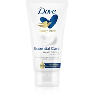 Kremy i maski do rąk - Dove Essential Care suchy Hand )Cream Hand ) 75 ml - miniaturka - grafika 1