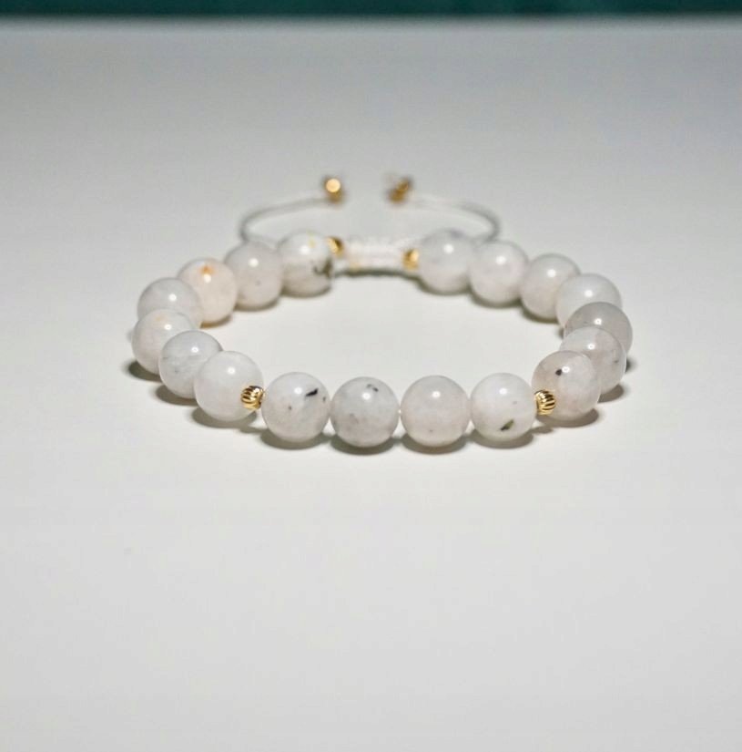 Bransoletka Kamień Księżycowy 8mm - Crystals Break