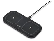 Ładowarki do telefonów - TRONIC Ładowarka indukcyjna Qi, podwójna (Czarny) - miniaturka - grafika 1