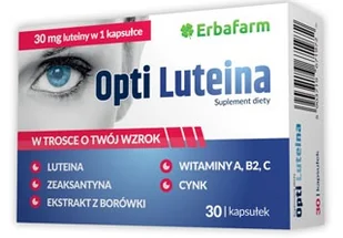 Opti Luteina 30mg, 30kaps. - Witaminy i minerały - miniaturka - grafika 1