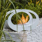 Biokominki - Kratki.pl Marek Bal Biokominek Echo biały zestaw mix GRATISY ECHO/BIALY/Z/MIX - miniaturka - grafika 1