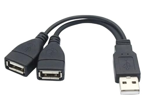 PREMIUMCORD Nabíjecí kabel USB 2.0, 15cm, černá