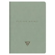 Zeszyty szkolne - Zeszyt Clairefontaine Flying Spirit A5, linie, zielony - miniaturka - grafika 1