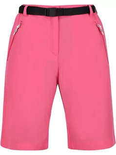 Spodnie sportowe damskie - Regatta Bermudy funkcyjne "Xert" w kolorze różowym - grafika 1