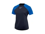 Koszulki i topy damskie - Nike Koszulka damska z krótkim rękawem Nk Df Acdpr Ss Top K, Obsidian/Royal Blue/White, DH9242-451, L - miniaturka - grafika 1