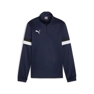 Dziecięca Bluza PUMA TEAMRISE 1/4 ZIP TOP JR 65865806 – Granatowy - Bluzy dla chłopców - miniaturka - grafika 1