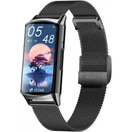 Smartwatch - Zegarek Smartwatch Damski Hagen HB35.14.144 czarny - miniaturka - grafika 1