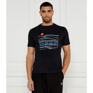 Napapijri T-shirt S-BUTI SS 941 Regular Fit - Koszulki męskie - miniaturka - grafika 1