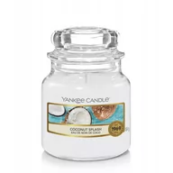 Świece - Yankee Candle Coconut Splash Słoik mały (YSMCS) - miniaturka - grafika 1