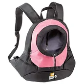 Plecaki - Ferplast KANGOO nosidełko dla psa, plecak dla kota, nosidełko dla zwierząt domowych, nosidełko dla małych psów, regulowane paski, pasek bezpieczeństwa, maks. 8 kg, 41,5 x 20 x 43 cm, różowy - miniaturka - grafika 1